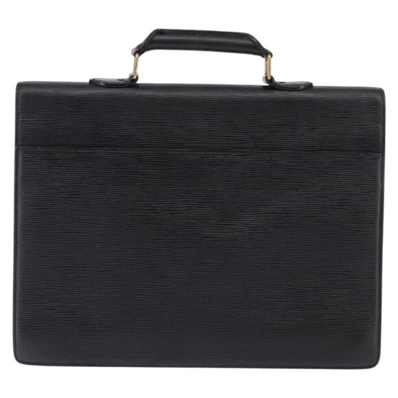 LOUIS VUITTON Epi Serviette Conseiller Business Bag Black M54422 LV Auth BA5667 - Picture 2 of 16